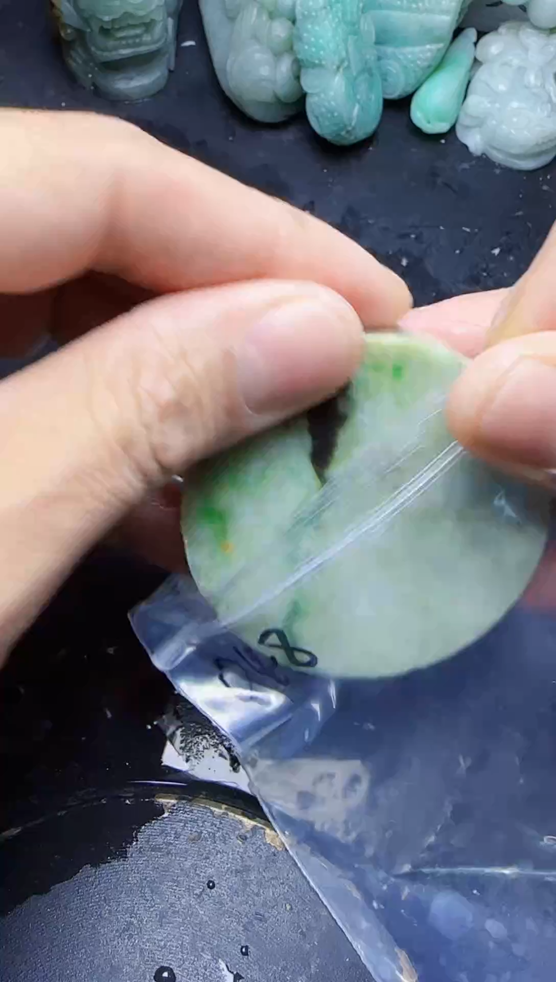 颈饰未镶嵌翡翠D**o048