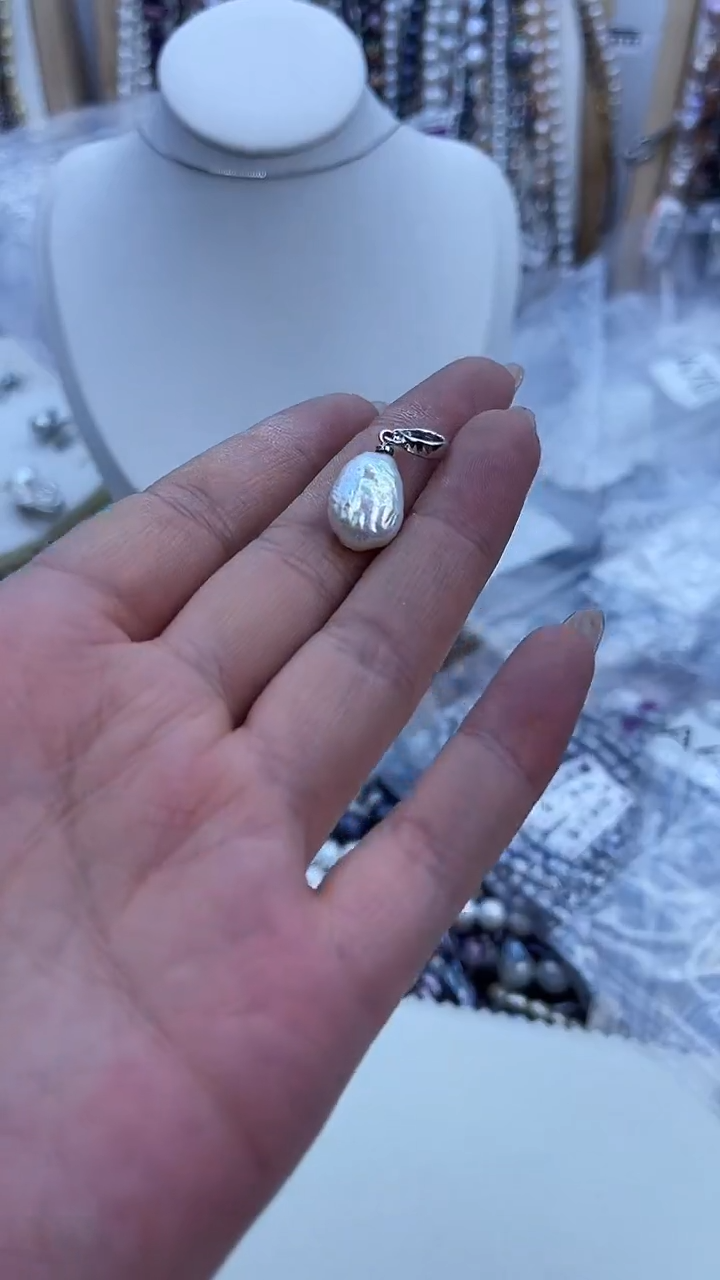 【闪购商品】淡水珍珠吊坠《不含链》未镶嵌714