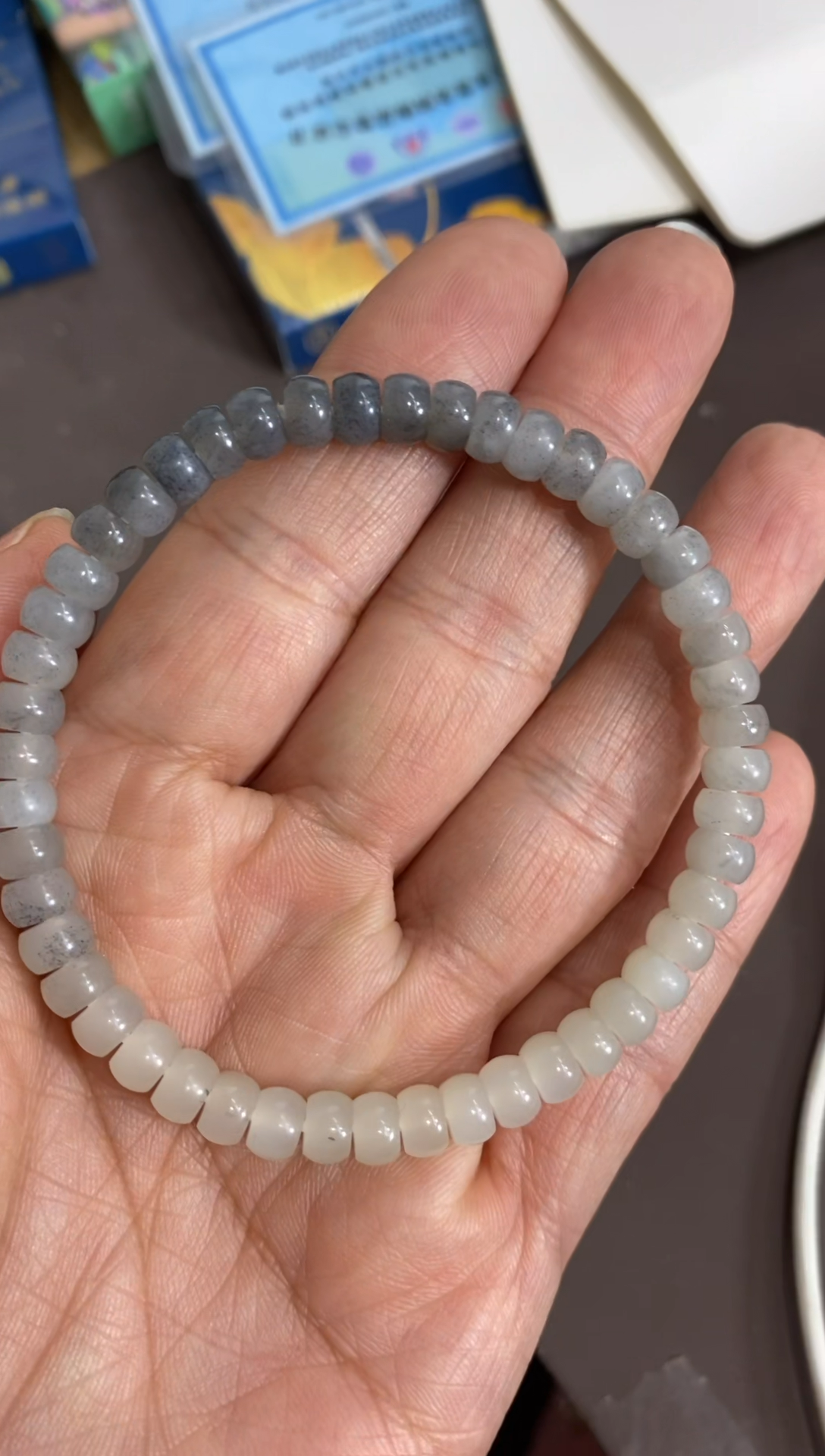 【闪购商品】和田玉手链未镶嵌一百元以内不走基地不配证书