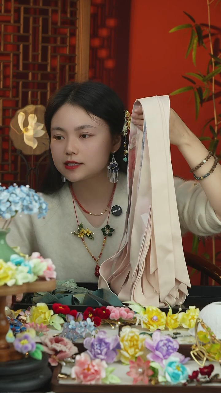 刺绣闪购纯手工非遗国风饰品