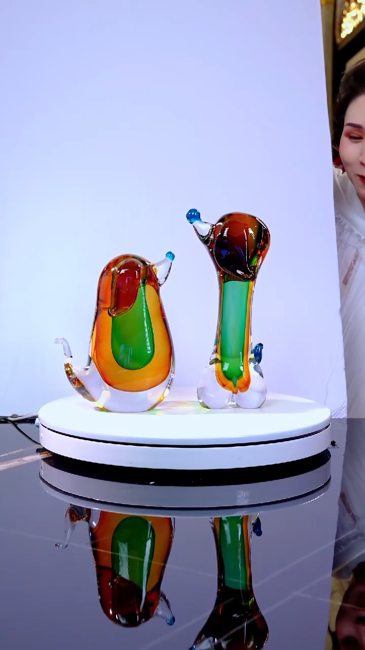 摆件琉璃AJ03148-1+AJ03159-1组