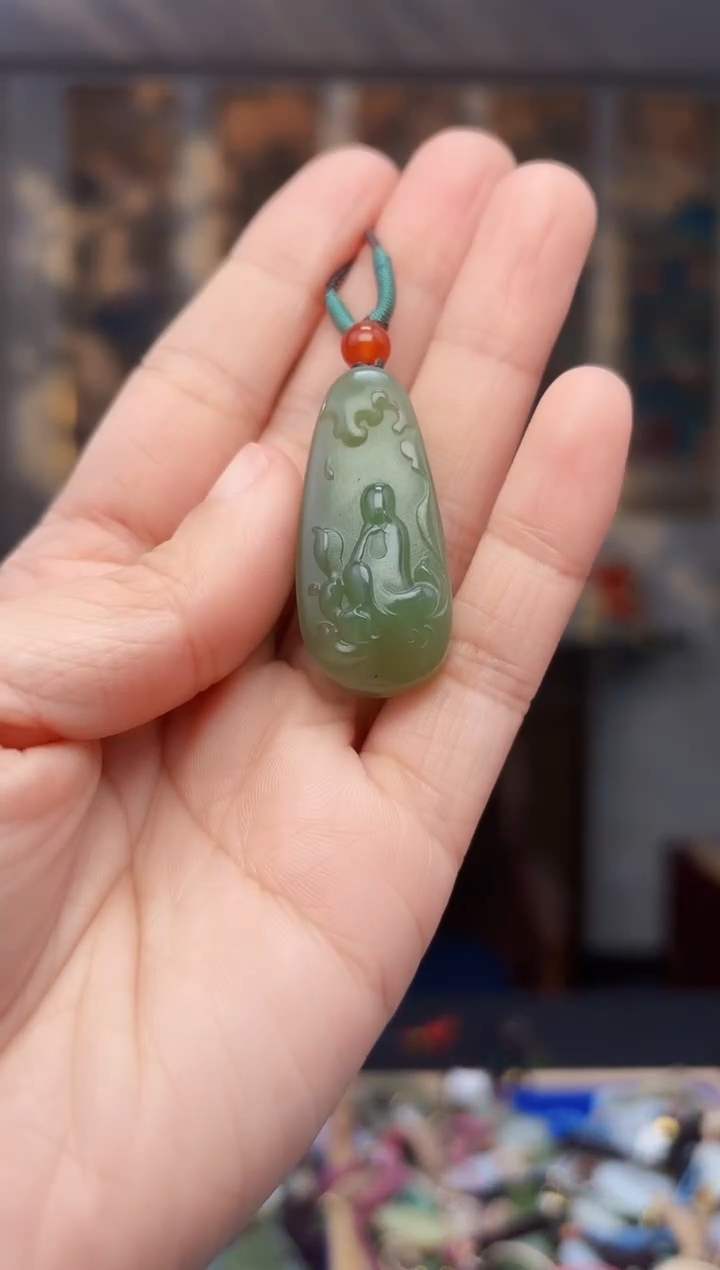 【闪购商品】和田玉挂件未镶嵌拍一发一