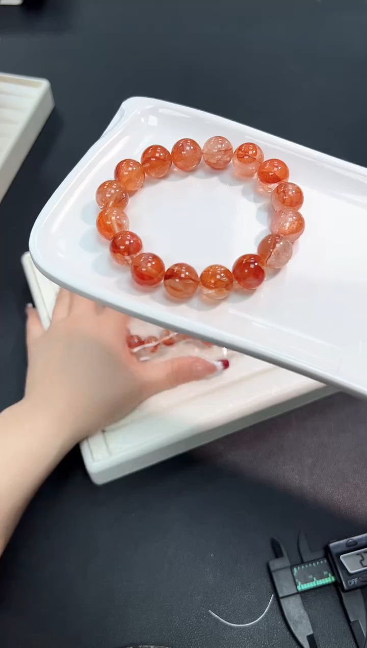 【闪购商品】水晶手串未镶嵌25N多样性发其一/1条13mm默认微瑕