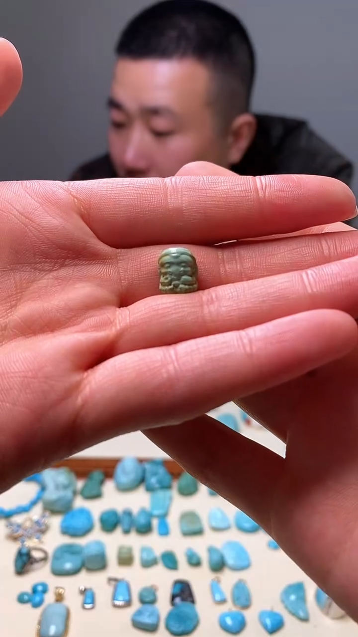 【闪购商品】绿松石颈饰未镶嵌绿松石象神