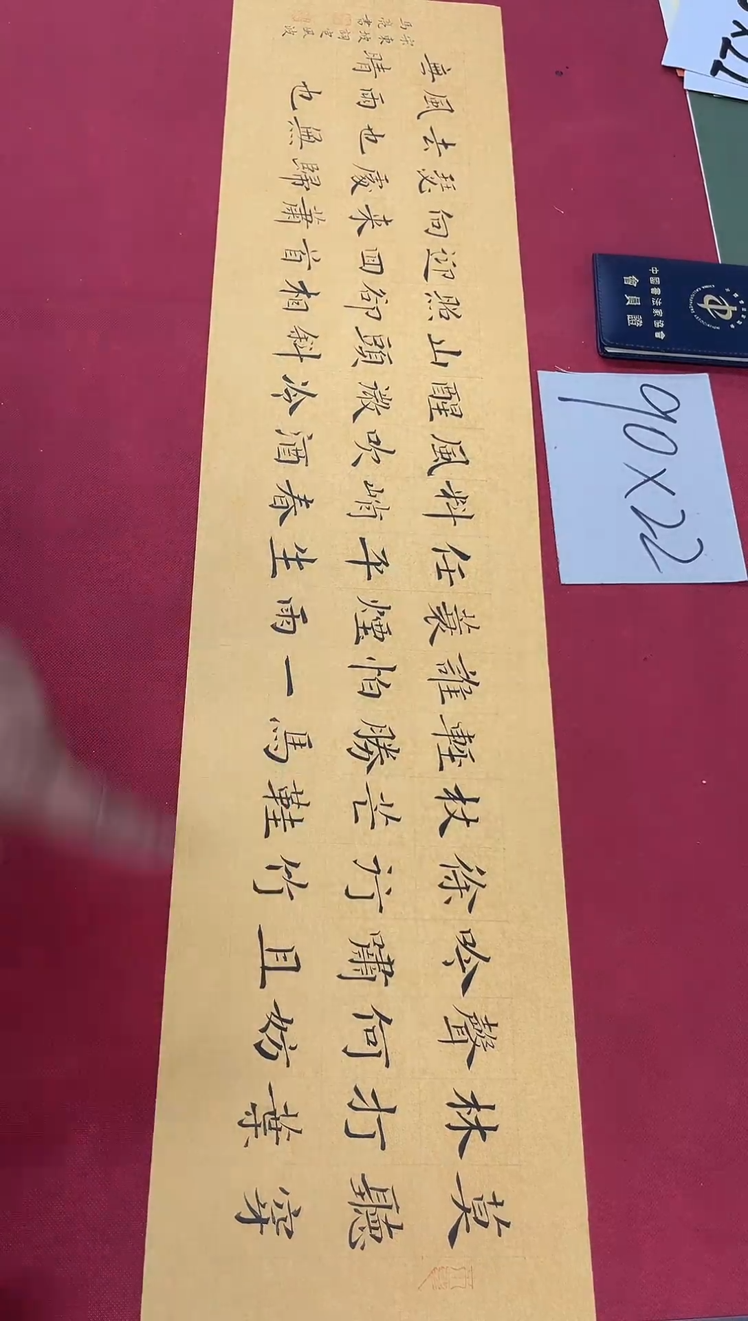 书法中书马亮老师书法作品