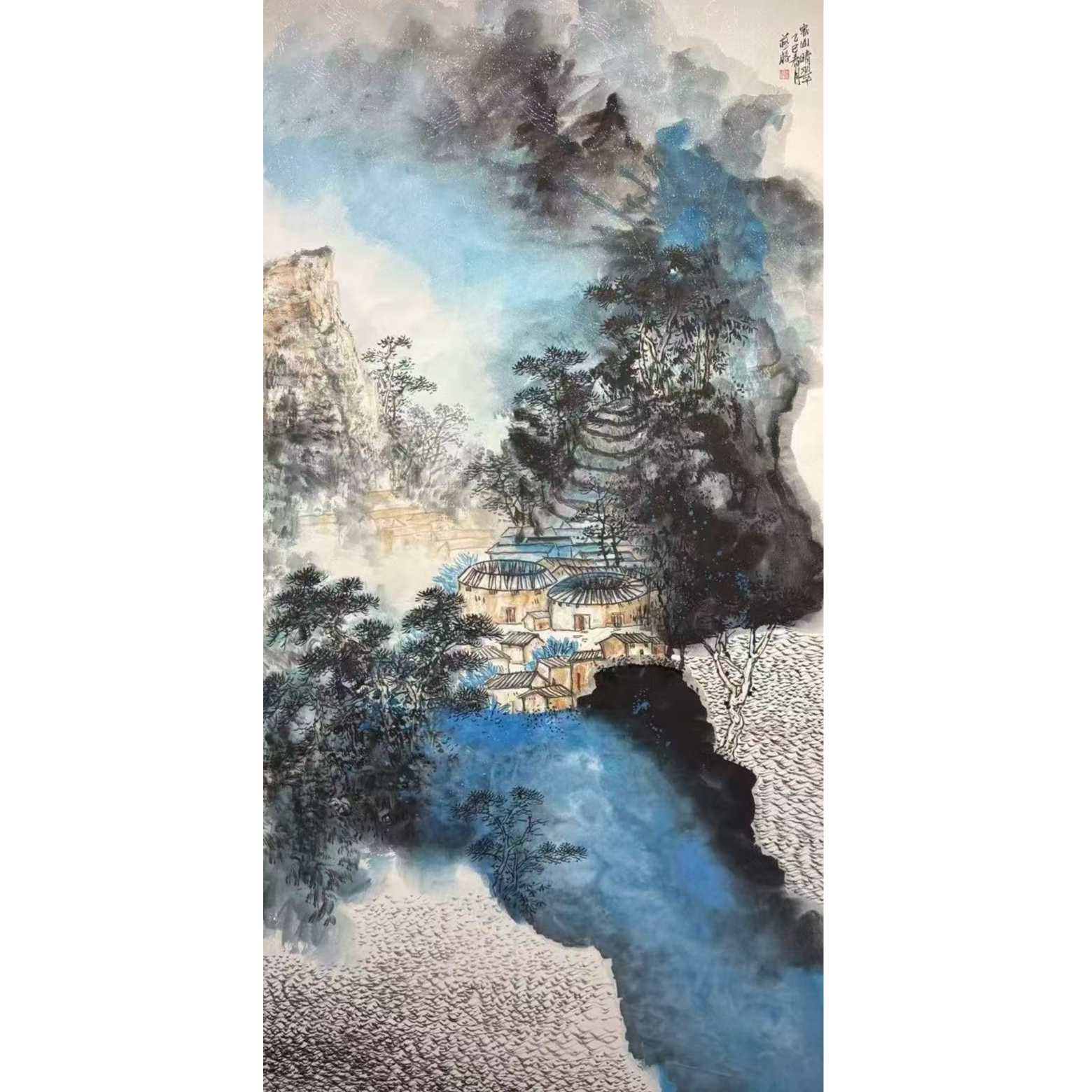 秦燕格 北京荣宝斋画展入书原作精品国画S5