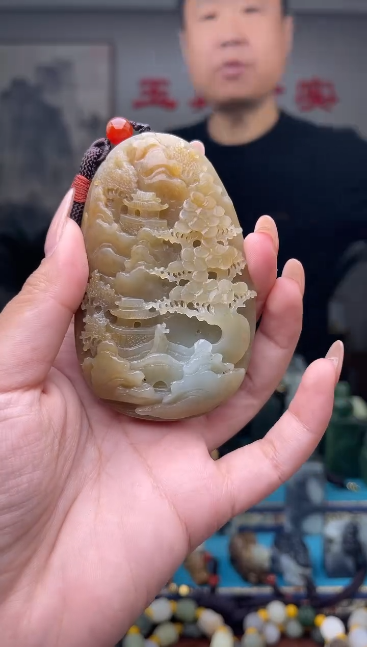 未镶嵌和田玉挂件1