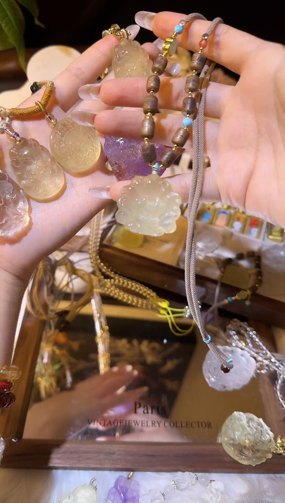 吊坠(不含链)未镶嵌水晶沉香木黄将军