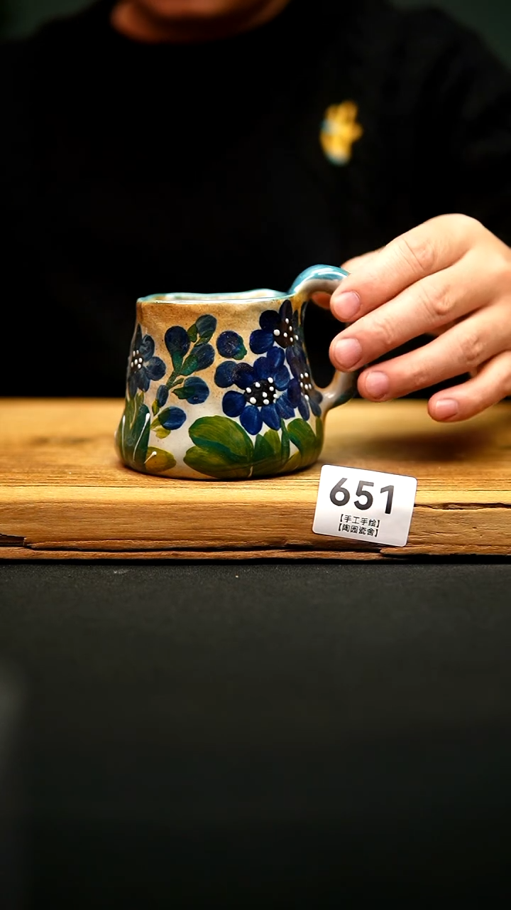 @@陶园瓷舍@@纯手工手绘@高温釉下彩