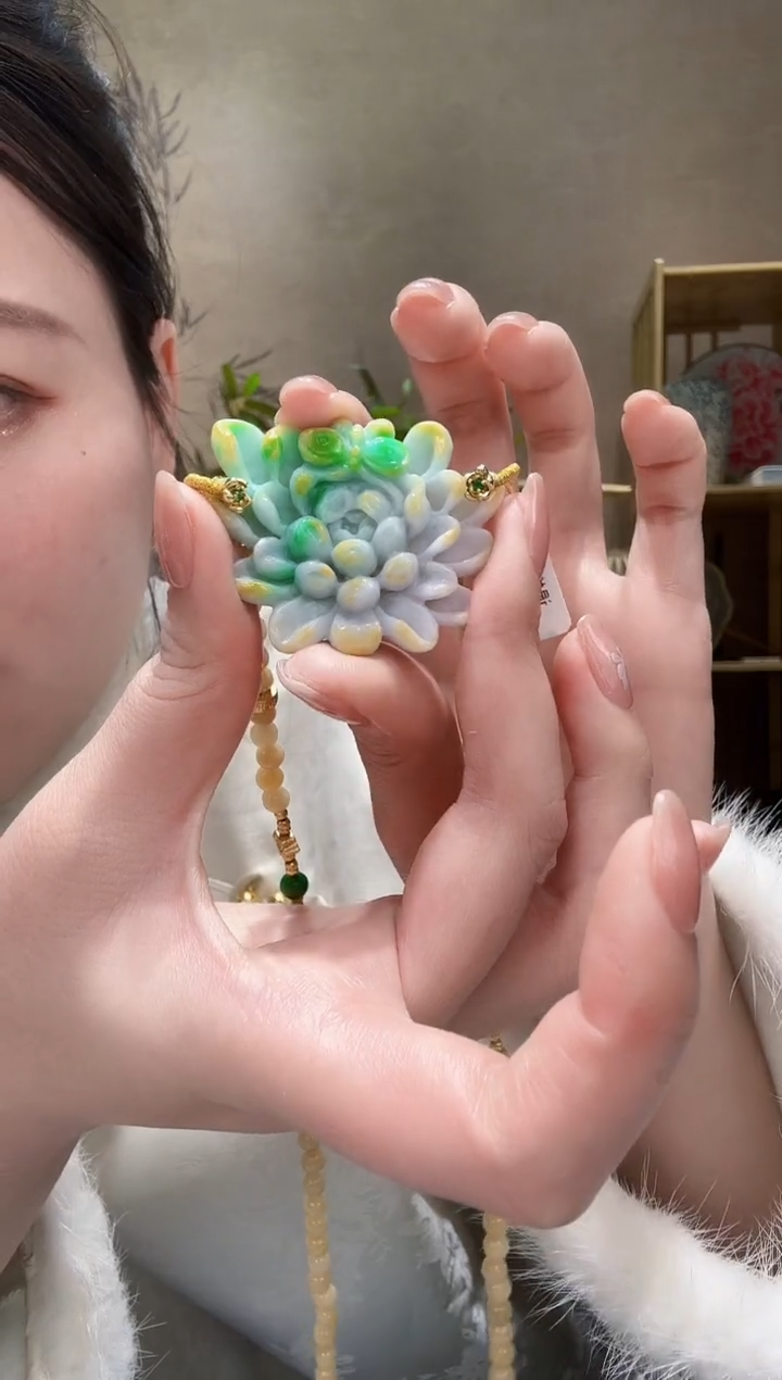 【闪购商品】翡翠颈饰未镶嵌吊坠