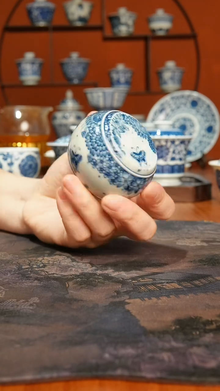 【闪购商品】景德镇镹曰陶柴窑手工手绘