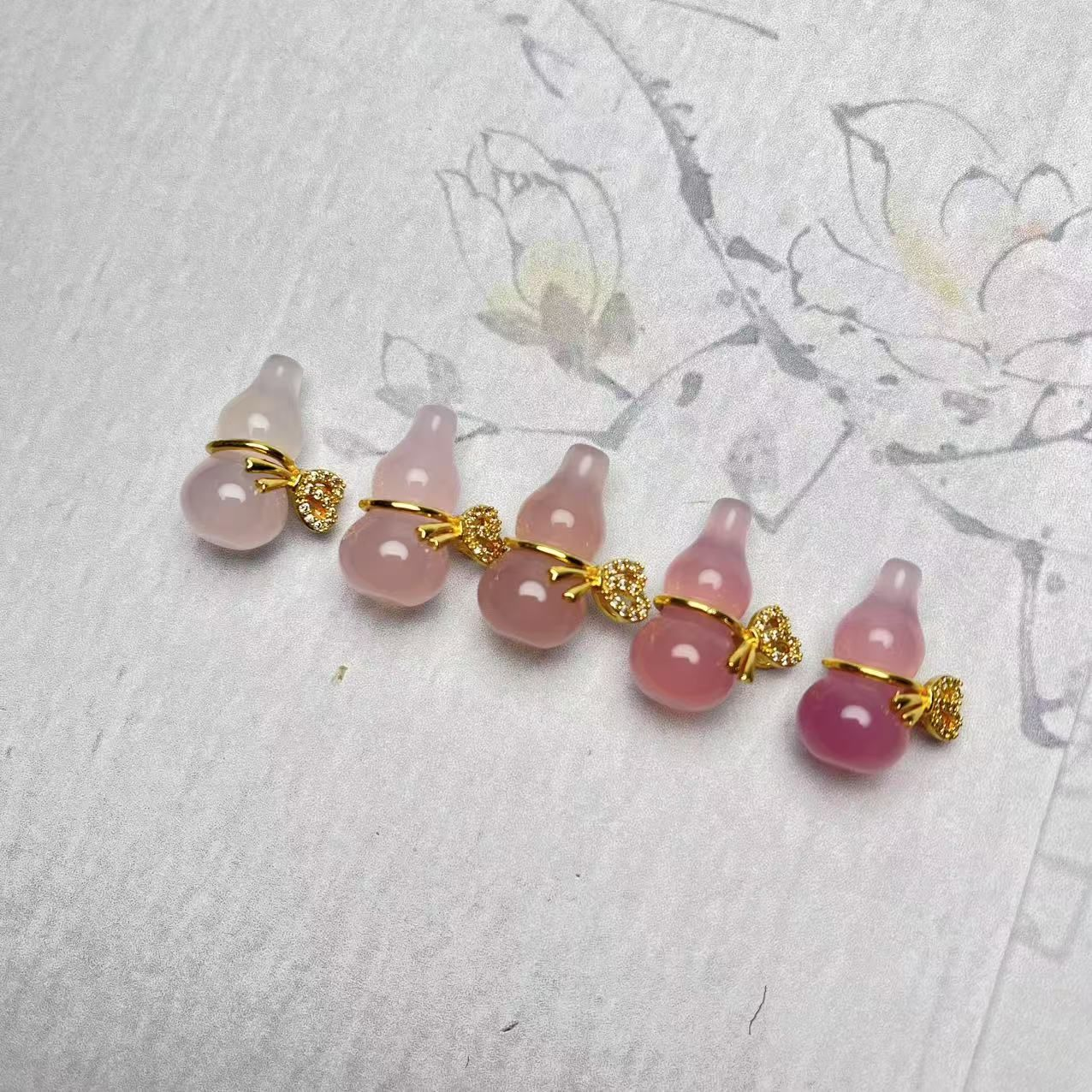 玉髓葫芦吊坠多样性发货拍一发一