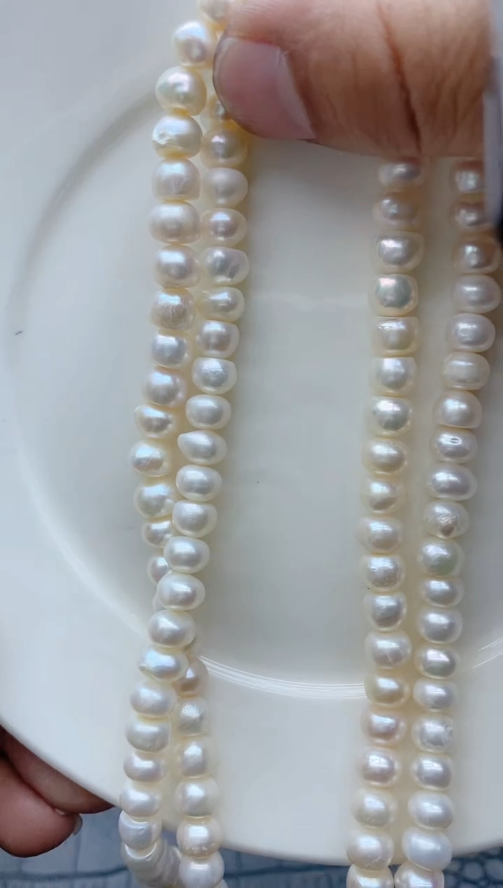 淡水珍珠未镶嵌颈饰0104