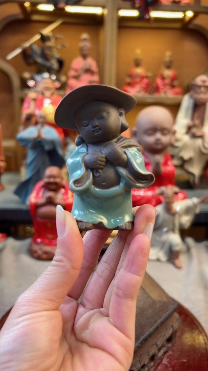 【闪购商品】紫砂茶壶器闵茶宠摆件