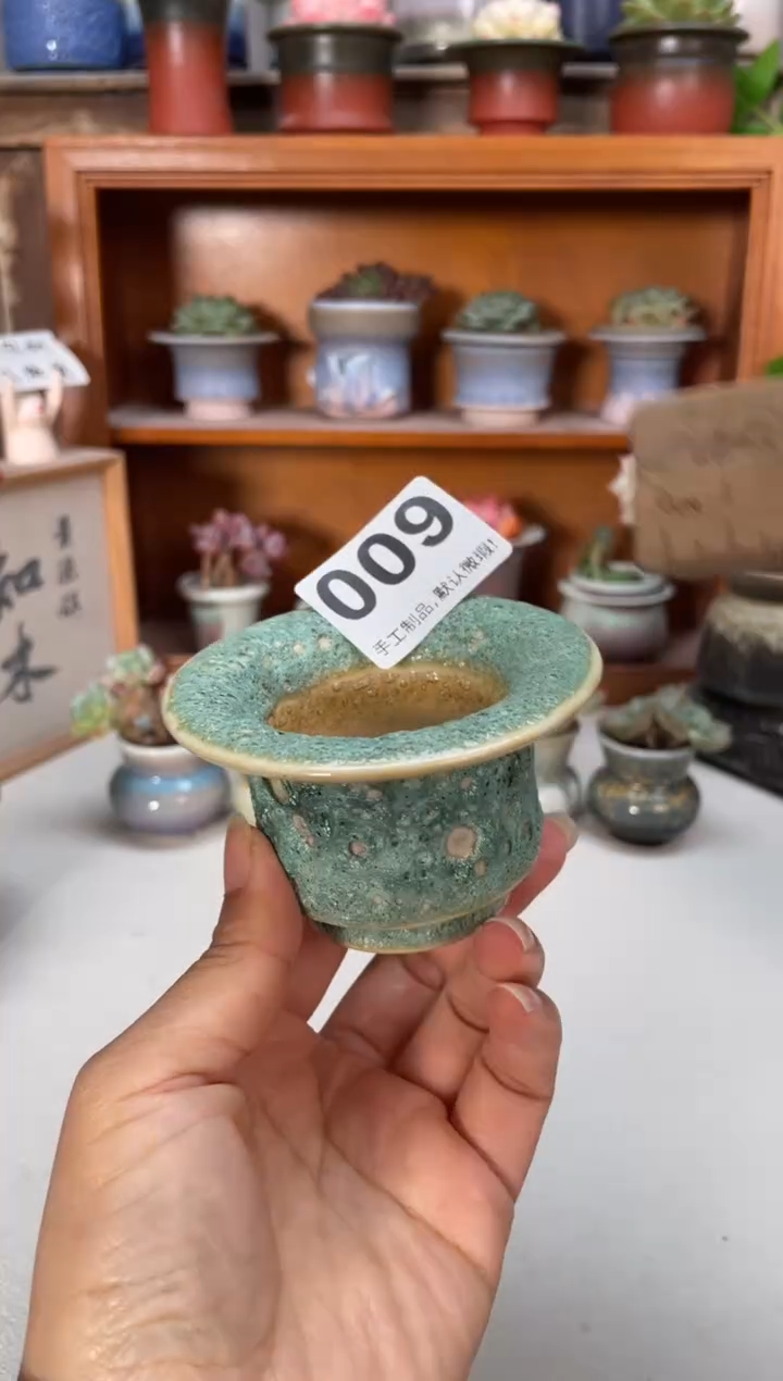 瓷片009知木小芳花盆