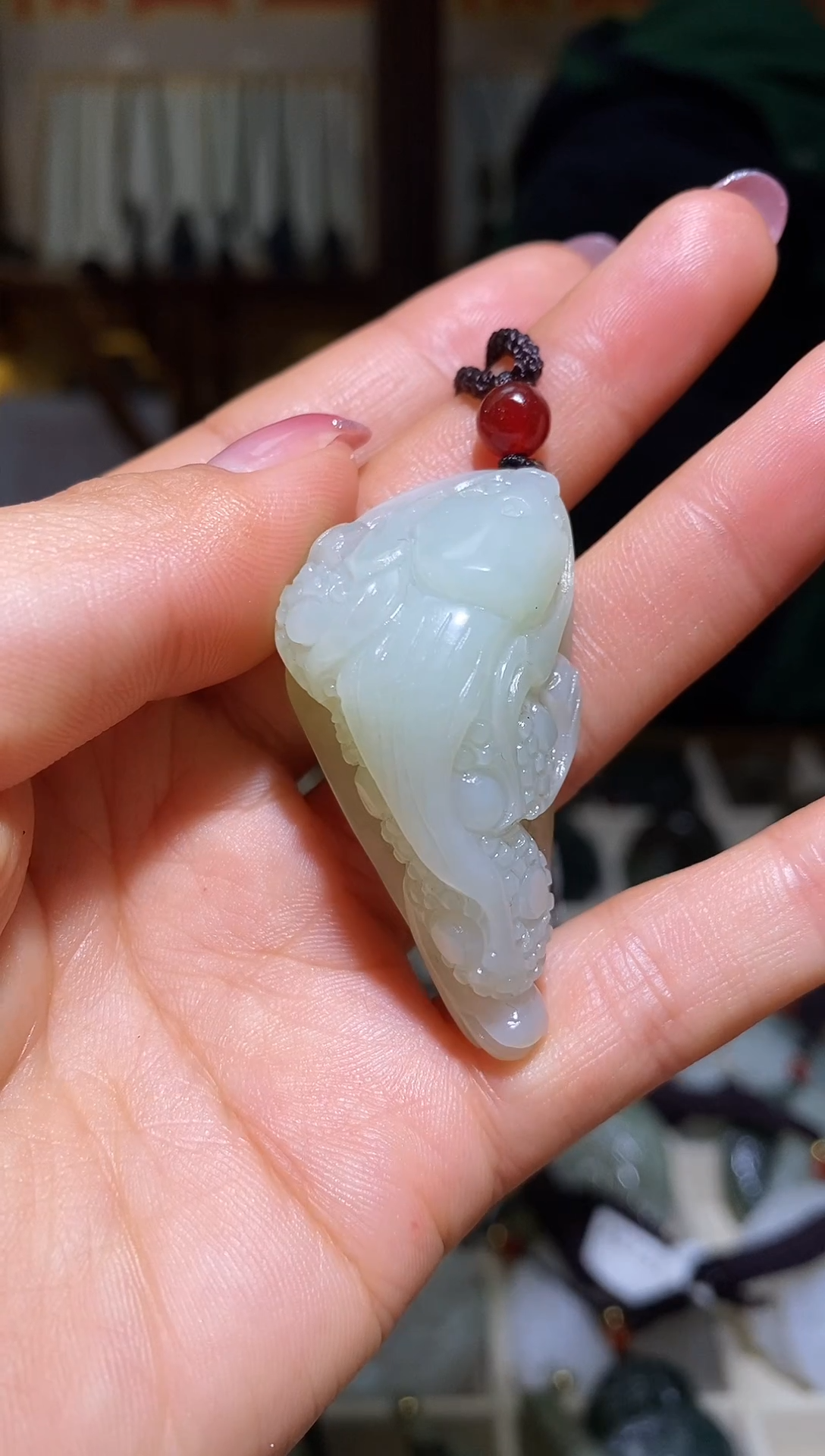 颈饰未镶嵌和田玉1