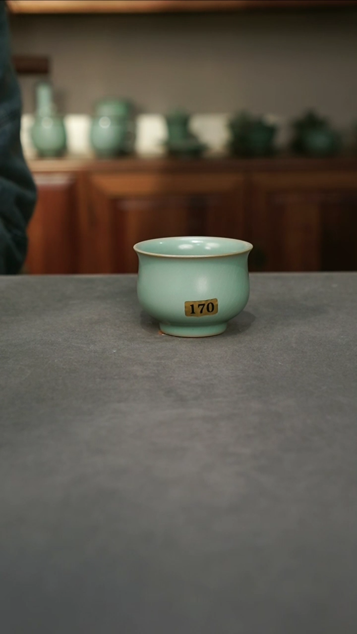 【闪购商品】君子汝瓷【福利】复古杯170