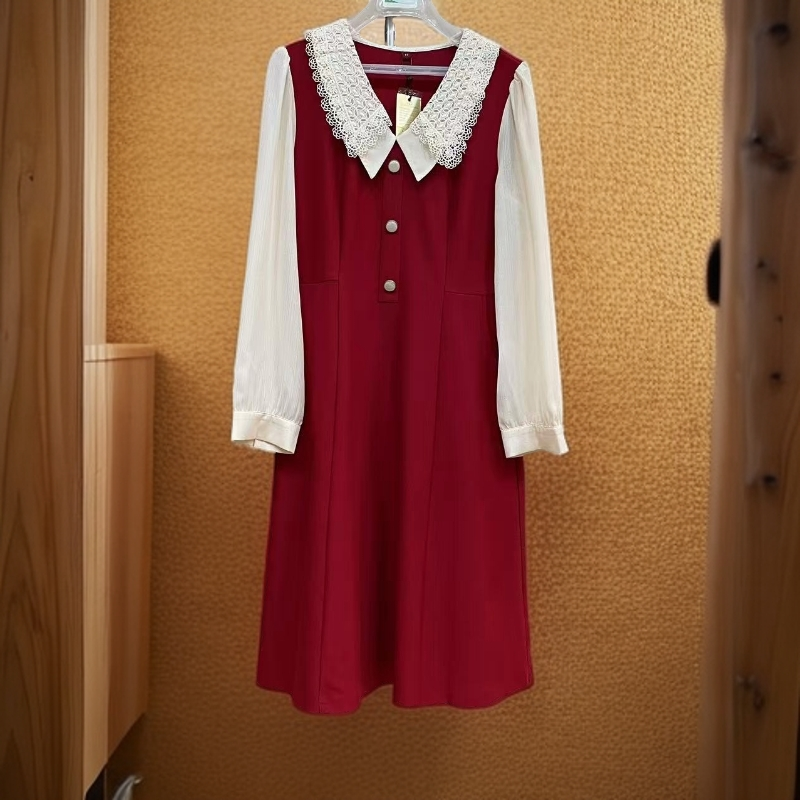 8956#【木兮兮专属】2025年秋季新款气质显瘦百搭时尚中长款连衣裙