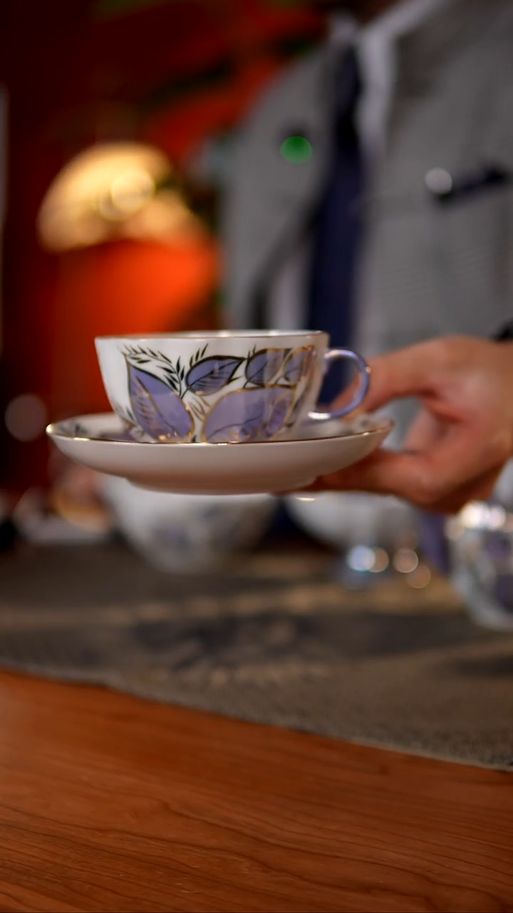 当代俄皇【月光系列一杯一碟】带礼盒