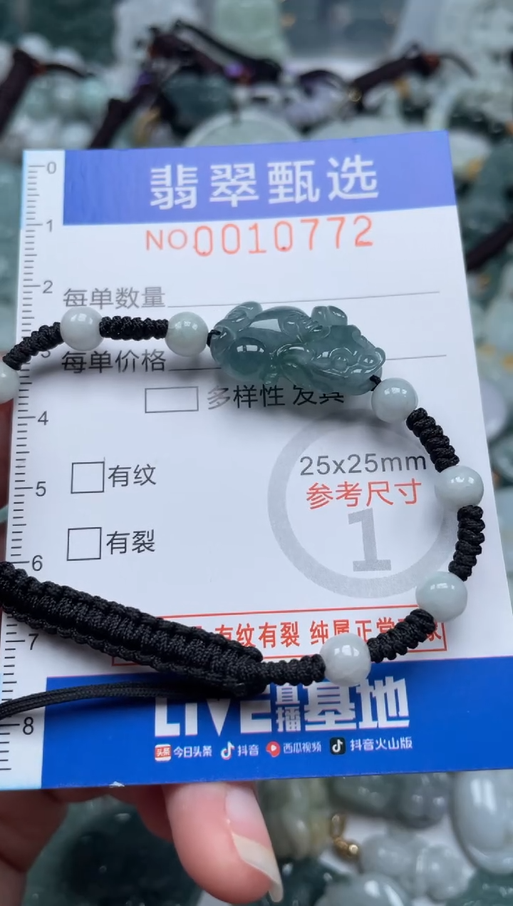 颈饰未镶嵌翡翠10772