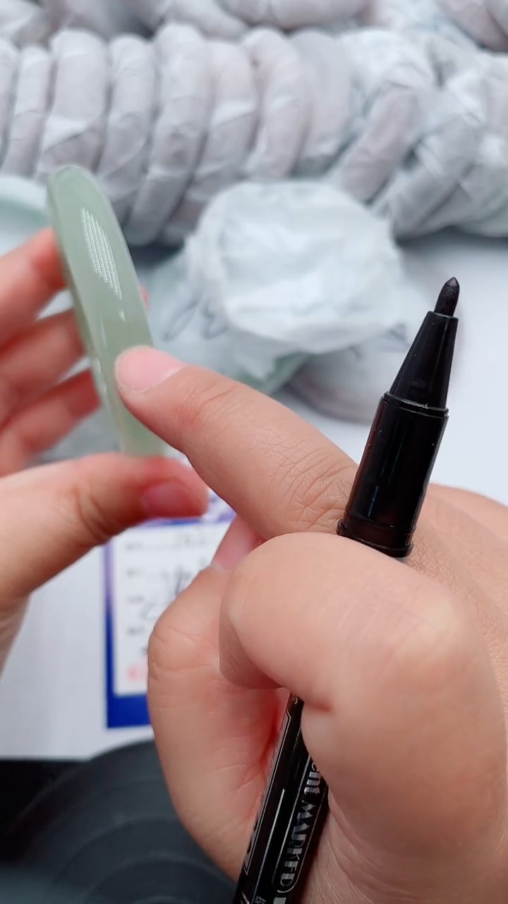 未镶嵌手镯石英质玉102-54-55