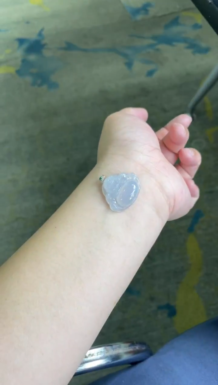 18K金镶嵌定制翡翠DDJ40851/多样性发一件