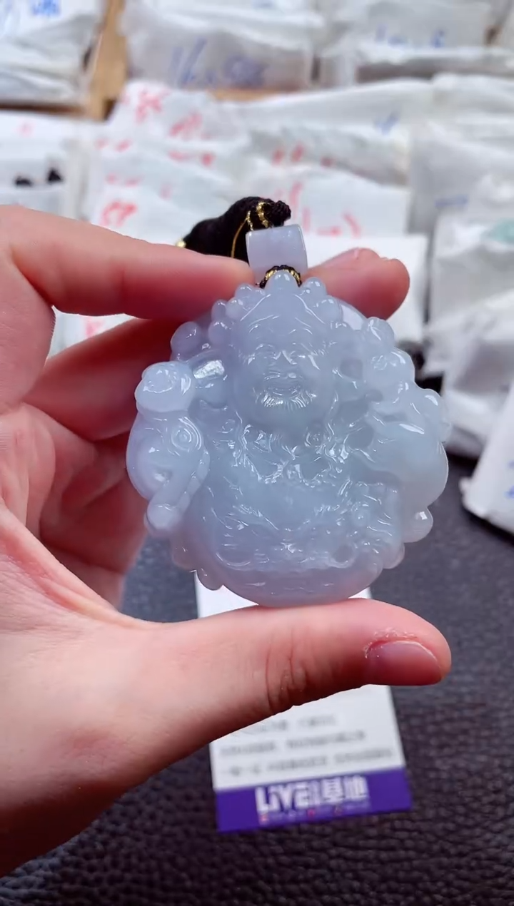 翡翠未镶嵌颈饰00000817