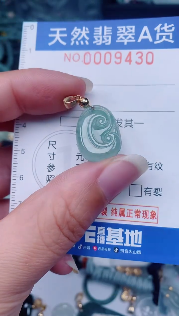 颈饰未镶嵌翡翠00009430