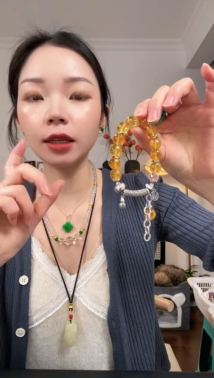 【闪购商品】琥珀颈饰未镶嵌A352AAAAA