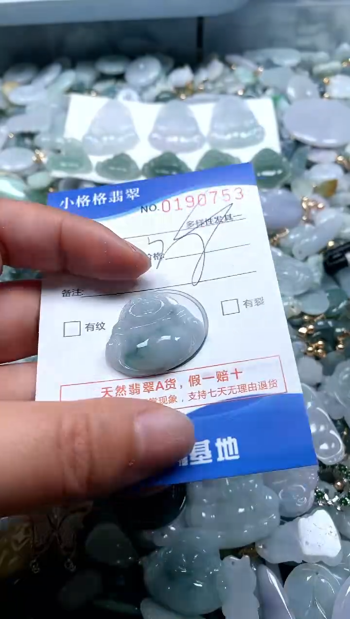 【闪购商品】翡翠颈饰未镶嵌闪购商品0190753