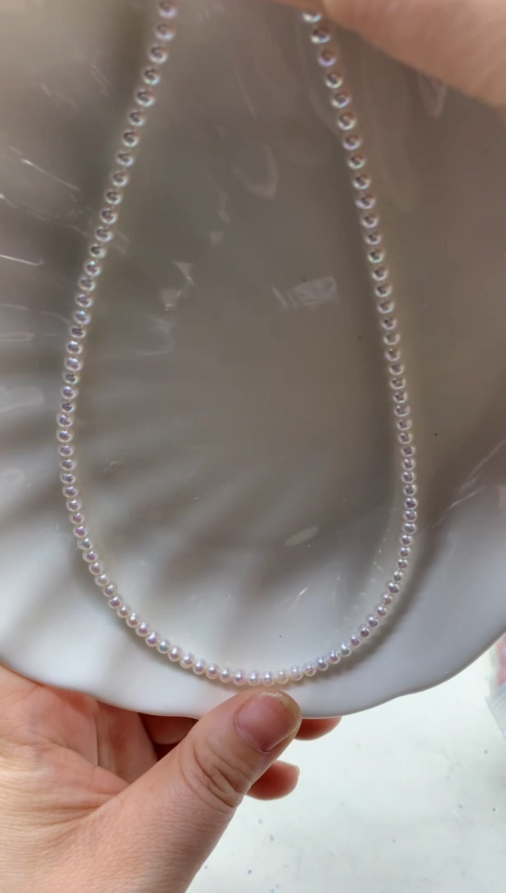 淡水珍珠未镶嵌颈饰淡水珍珠项链多样性发其一