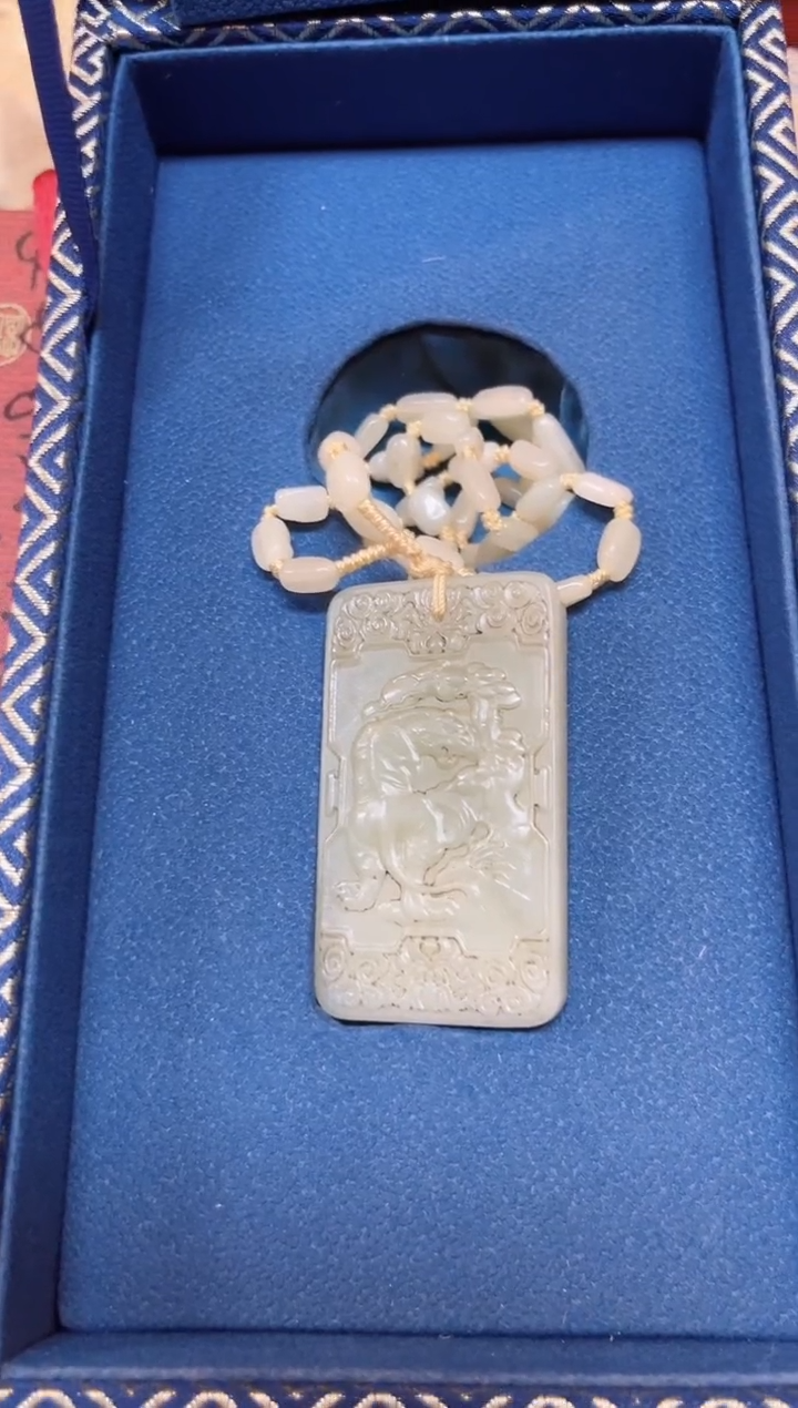 【闪购商品】和田玉玉牌未镶嵌和田玉挂件子冈牌L002