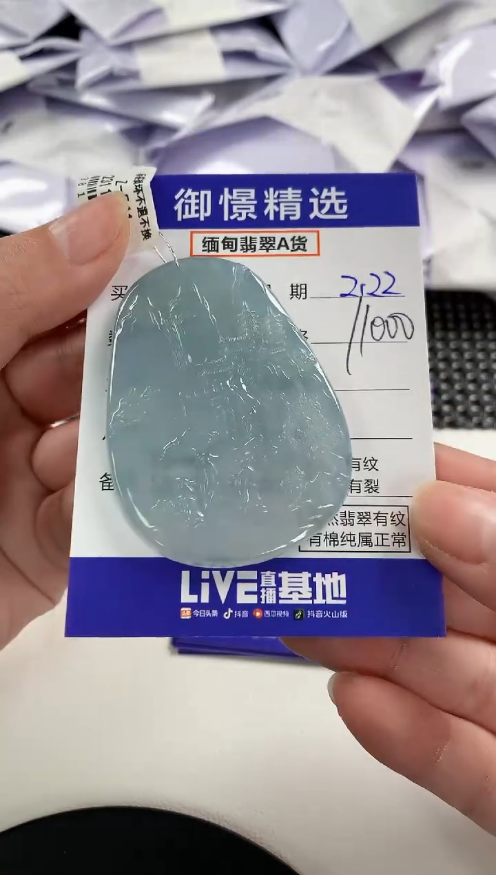 【闪购商品】翡翠颈饰未镶嵌64         