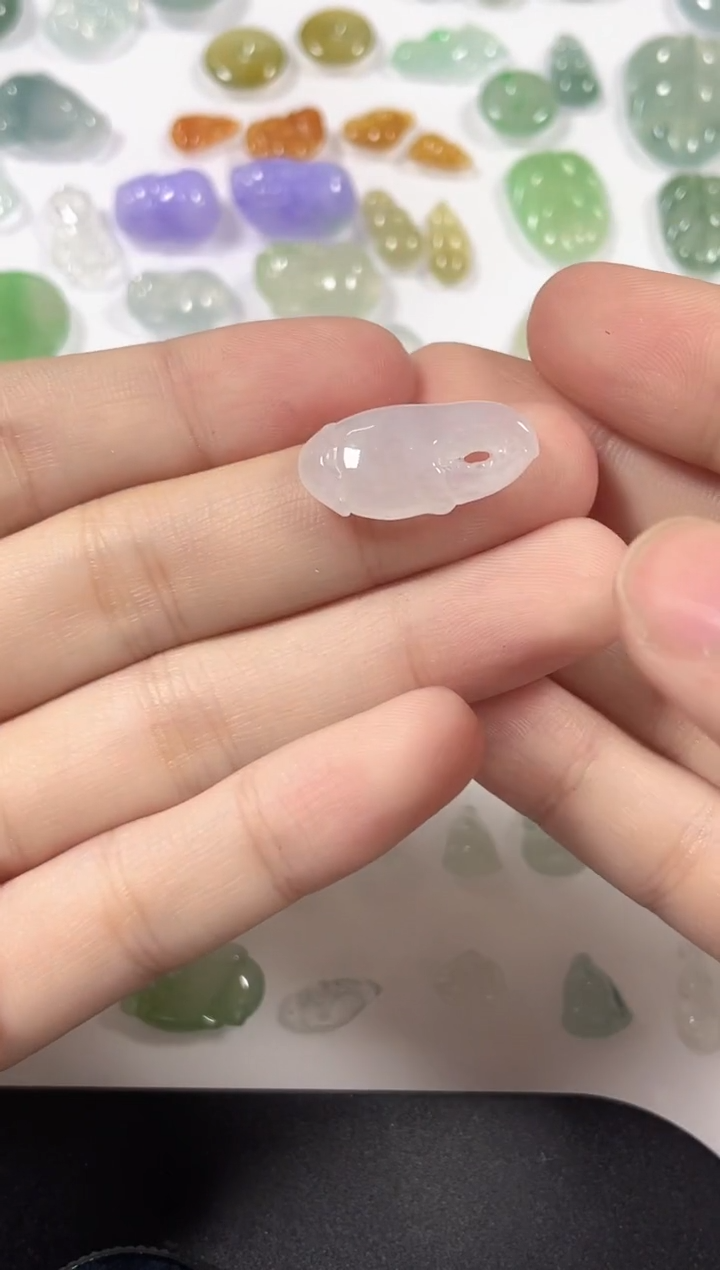 未镶嵌裸石翡翠缅甸天然翡翠8886