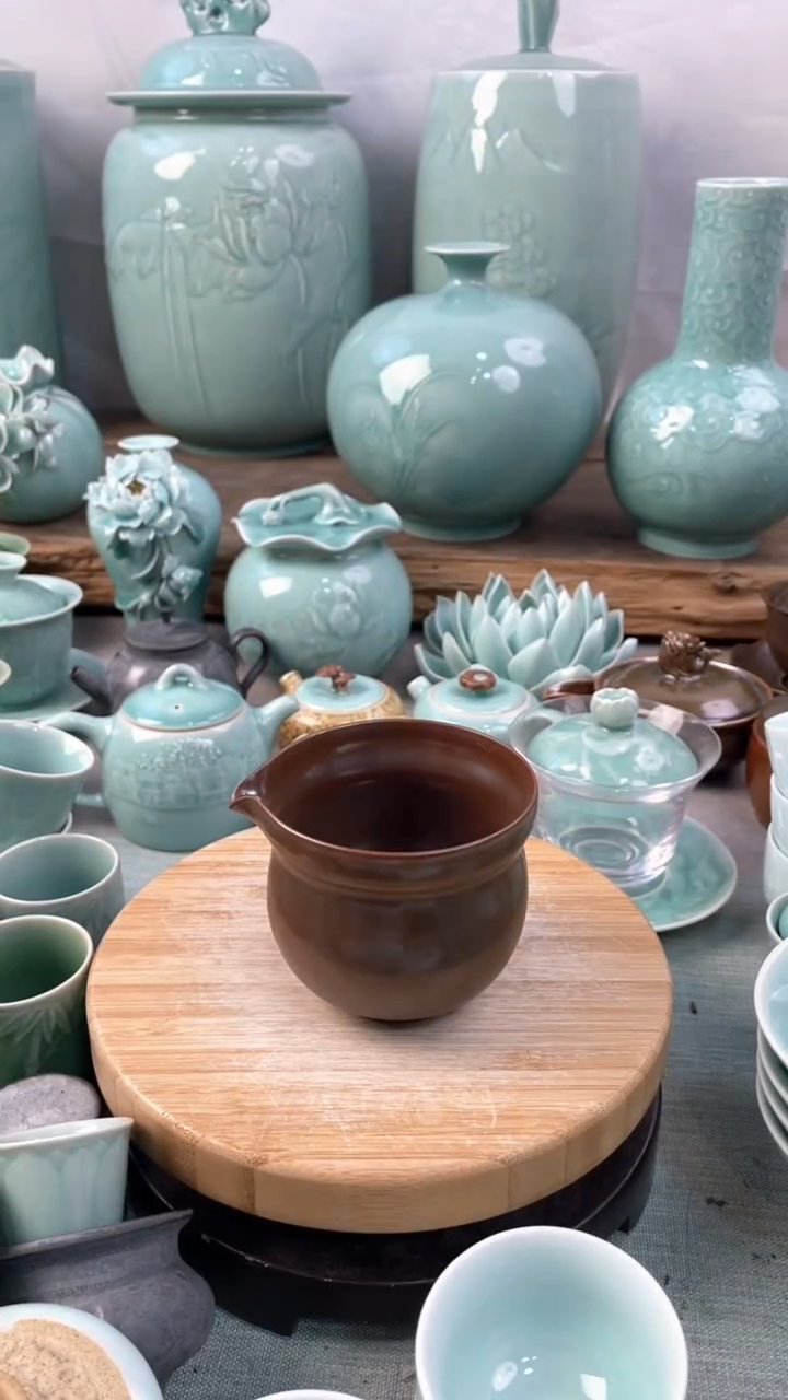 【闪购商品】特价 微瑕 慧仙青瓷