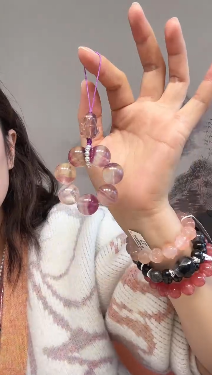 【闪购商品】水晶手串未镶嵌精美萤石