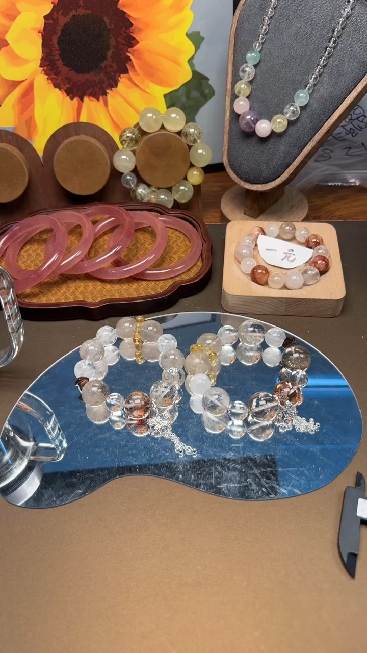 未镶嵌手链水晶1