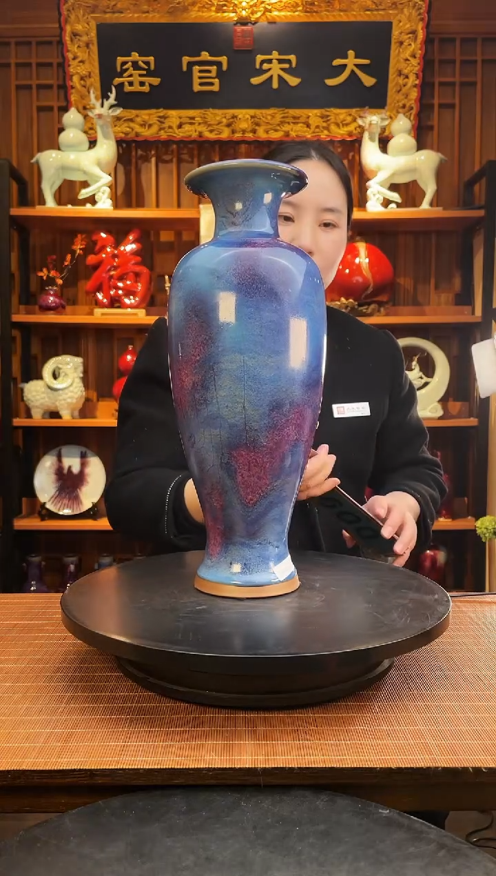 【闪购商品】摆件大宋官窑【如意瓶】臻品DS.07108