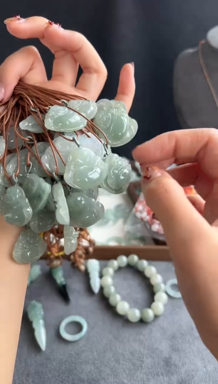 颈饰未镶嵌翡翠A5号买断多样性发一