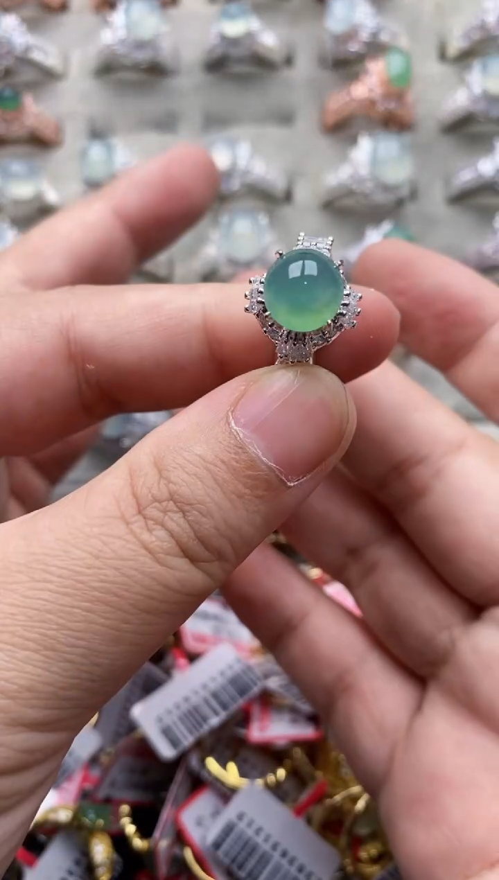 【闪购商品】翡翠戒指未镶嵌44444---109