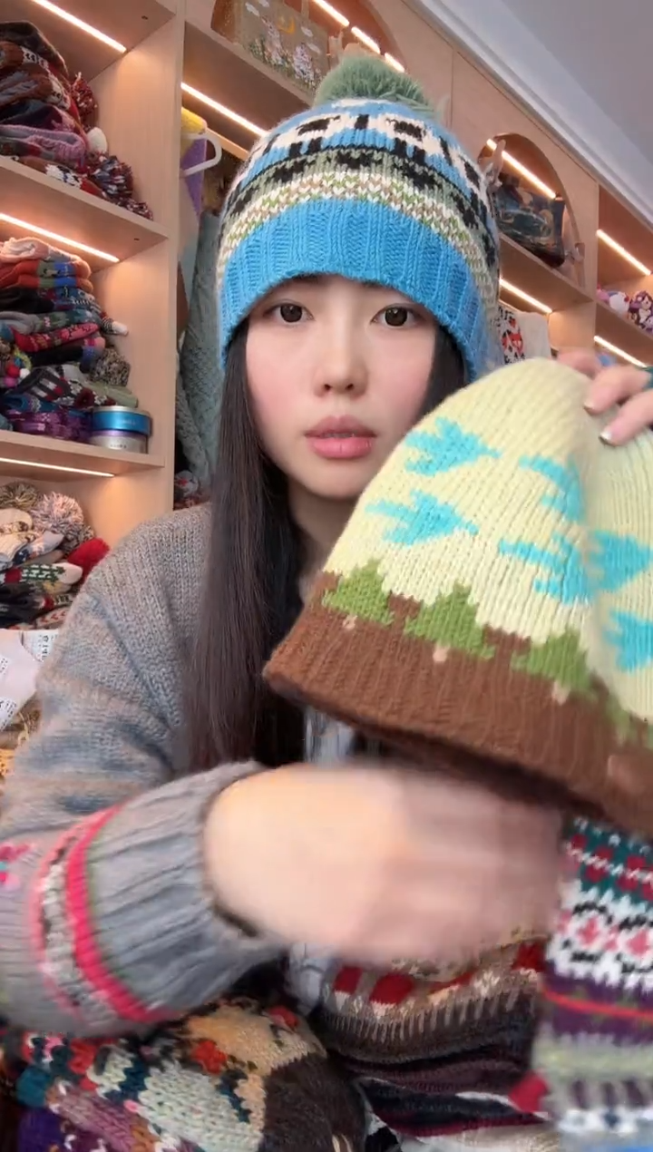 羊毛馨*4705帽子 