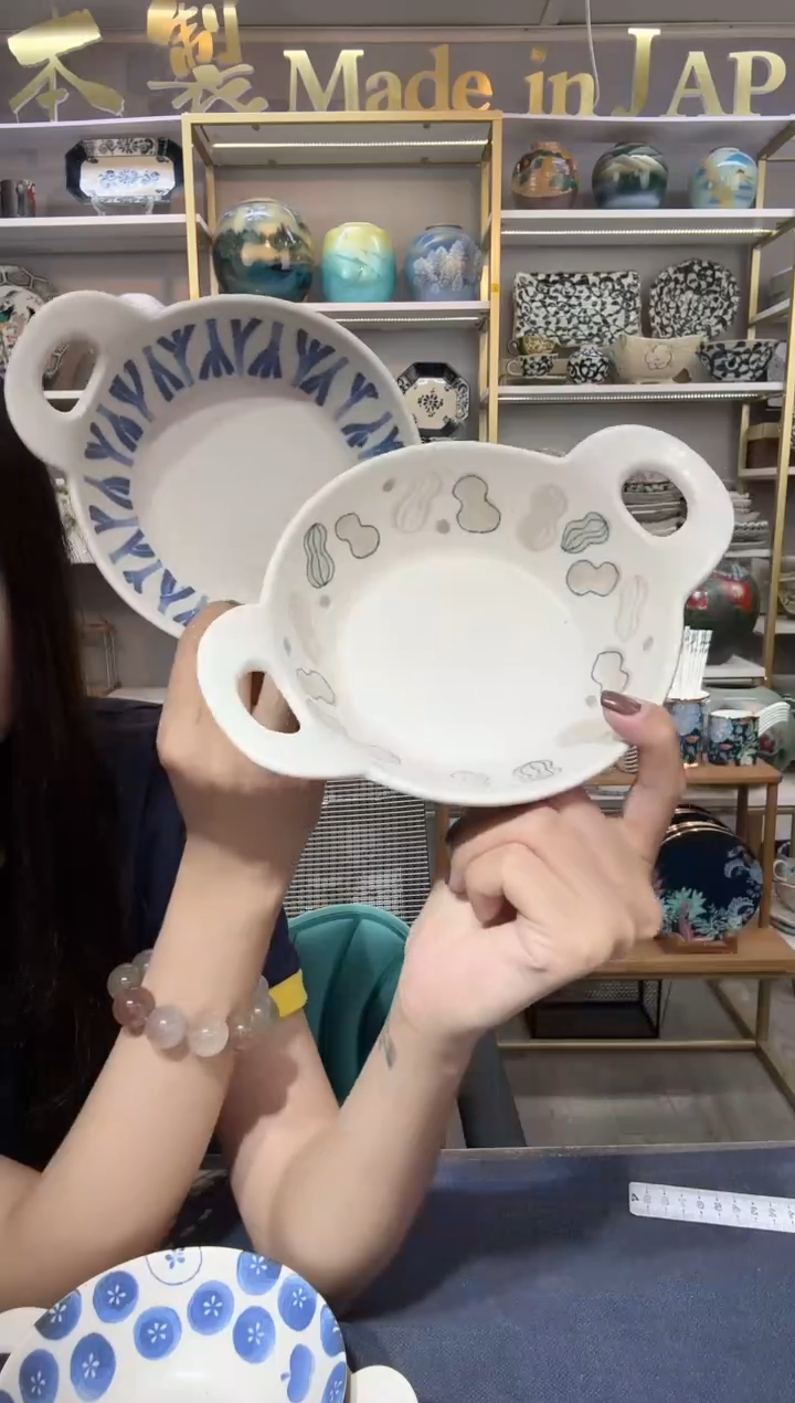 陶瓷长葱双耳1支+黄生双耳1支