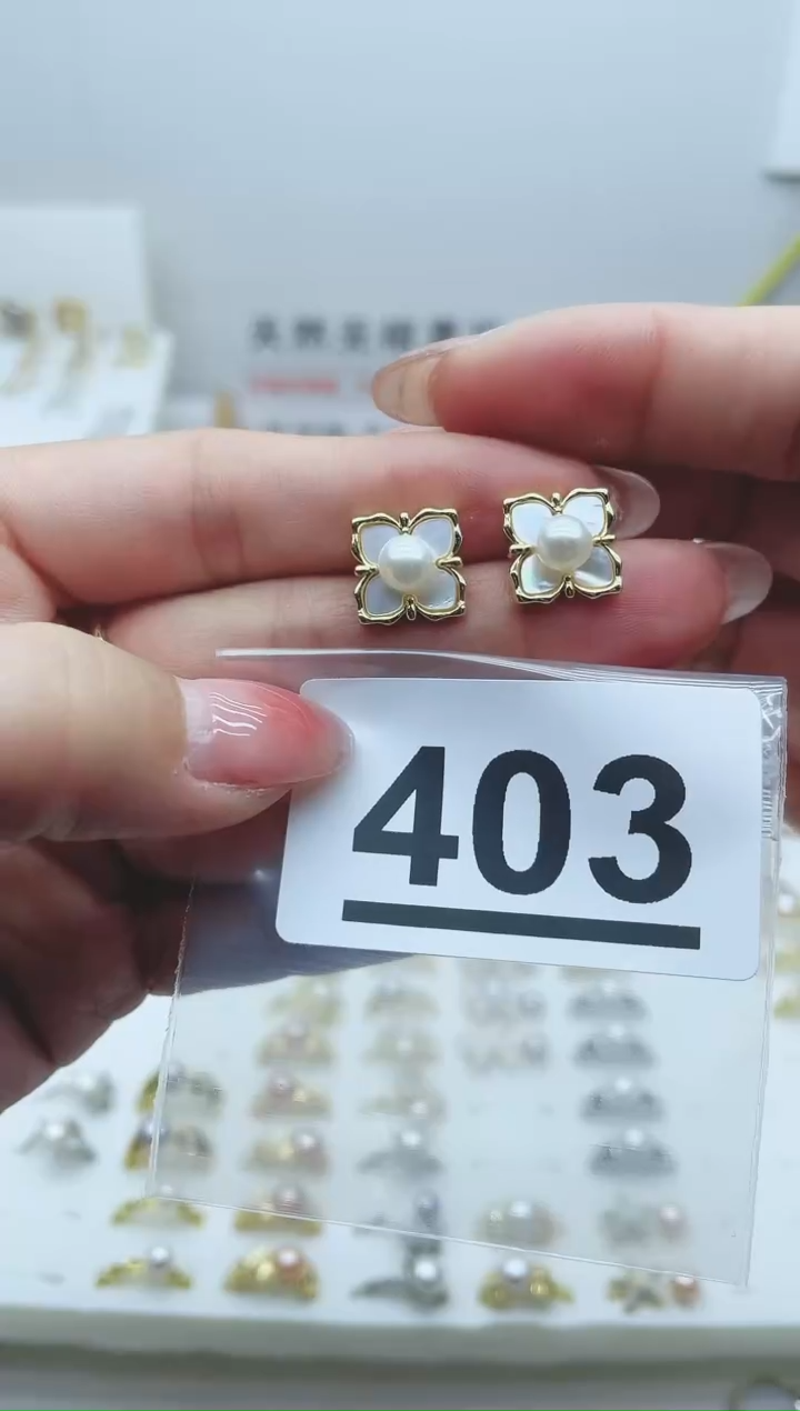 【闪购商品】淡水珍珠珠宝奇石合金403