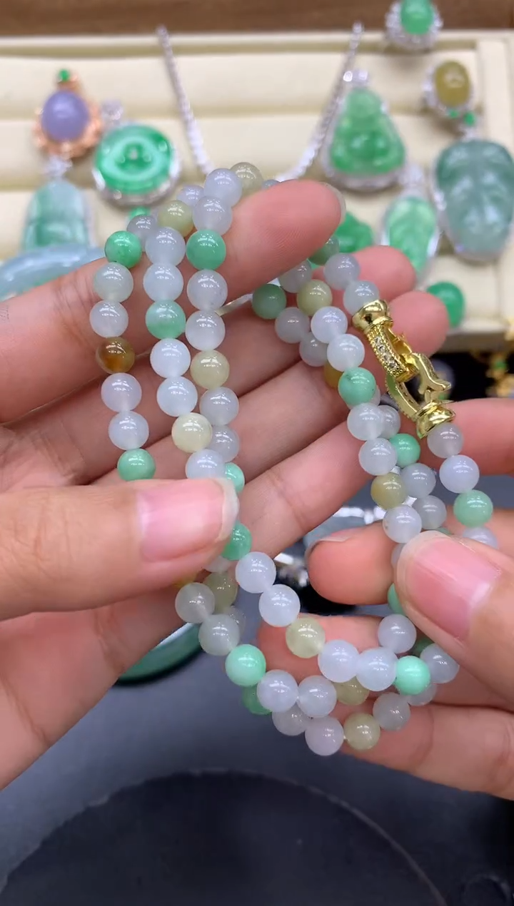 【闪购商品】翡翠颈饰未镶嵌10-中国好珍宝