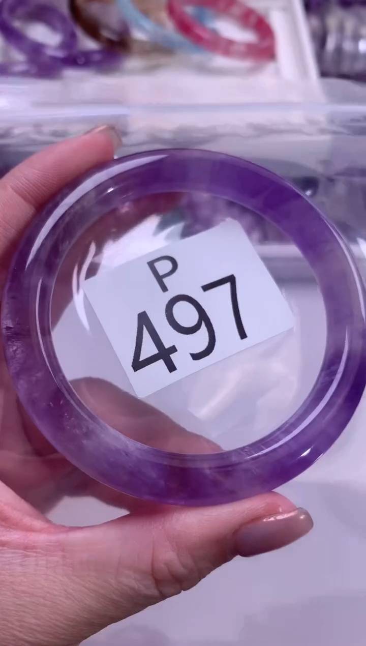 水晶手镯未镶嵌水晶497-57