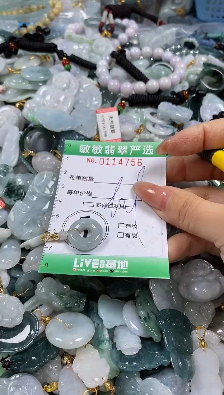 【闪购商品】翡翠颈饰未镶嵌闪购0114756