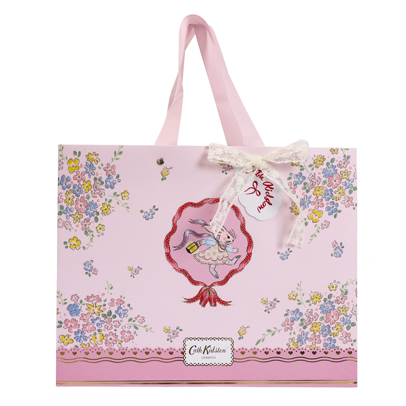 【名创优品XCath Kidston联名】花园工坊系列大号横版纸质礼品袋