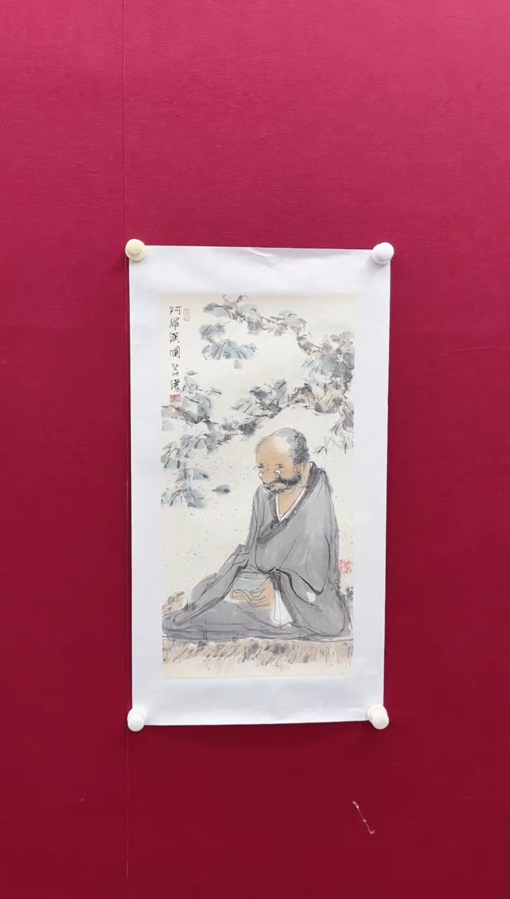 【闪购商品】国画X-李老师汉-绘画作品-888