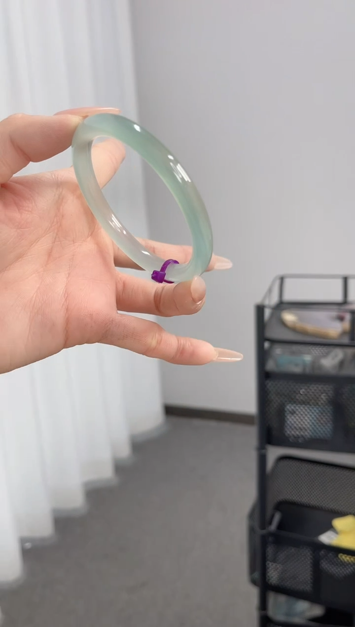 【闪购商品】玛瑙/玉髓手镯未镶嵌57-58圈口卡8