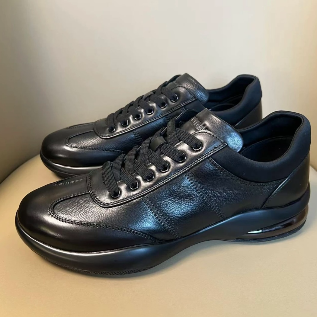 2025休闲男鞋时尚百搭舒适透气软底低帮系带外穿爆款潮鞋